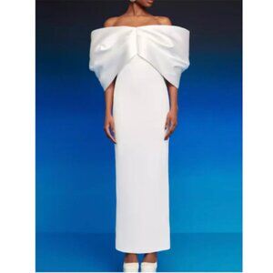 Setri | Big Bow Evening Gown Dress